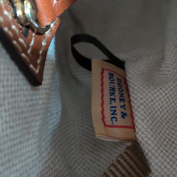 Dooney & Bourke Turnlock Hobo And Small Card Case Wallet Set Teal Leather NWT - Picture 8 of 12